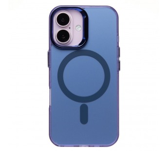 Чехол-накладка - SM025 SafeMag для "Apple iPhone 16 Plus" (blue) (235553)#2062669
