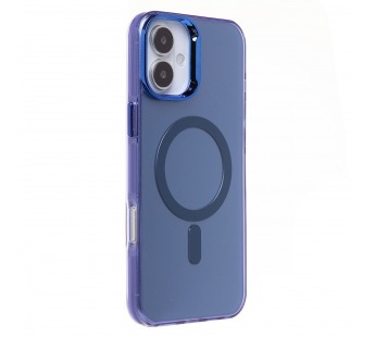 Чехол-накладка - SM025 SafeMag для "Apple iPhone 16 Plus" (blue) (235553)#2067001