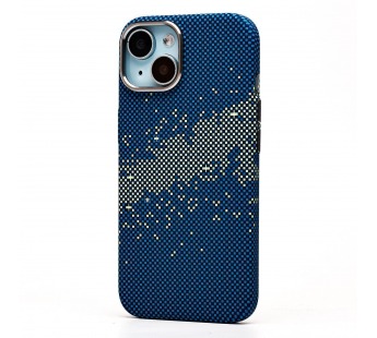 Чехол-накладка Luxo Creative PC  для "Apple iPhone 15" (135) (blue/green) (235831)#2074530