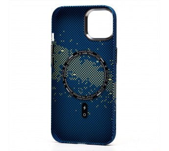 Чехол-накладка Luxo Creative PC  для "Apple iPhone 15" (135) (blue/green) (235831)#2070430