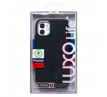 Чехол-накладка Luxo Creative PC  для "Apple iPhone 11" (124) (black) (235889)#2063431
