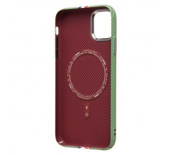 Чехол-накладка Luxo Creative PC  для "Apple iPhone 11" (131) (green/multicolor) (235896)#2070753