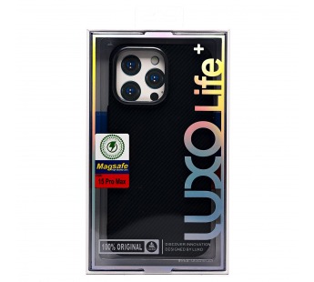 Чехол-накладка Luxo Creative PC  для "Apple iPhone 15 Pro Max" (123) (black) (235860)#2063146