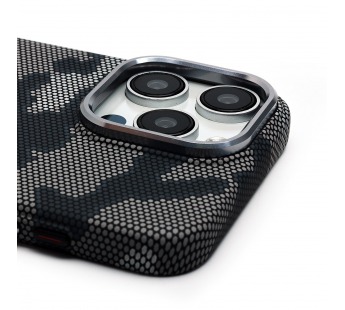 Чехол-накладка Luxo Creative PC  для "Apple iPhone 15 Pro Max" (126) (black/gray) (235863)#2074483