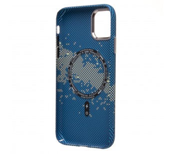 Чехол-накладка Luxo Creative PC для "Apple iPhone 11" (135) (blue/green) (235885)#2070292