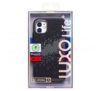 Чехол-накладка Luxo Creative PC для "Apple iPhone 11" (136) (black/gray) (235886)#2063425