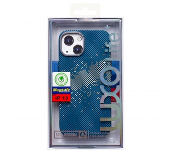 Чехол-накладка Luxo Creative PC  для "Apple iPhone 13" (135) (blue/green) (235870)#2063424