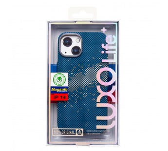 Чехол-накладка Luxo Creative PC  для "Apple iPhone 14" (135) (blue/green) (235872)#2063422