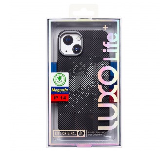 Чехол-накладка Luxo Creative PC  для "Apple iPhone 14" (136) (black/gray) (235873)#2063401
