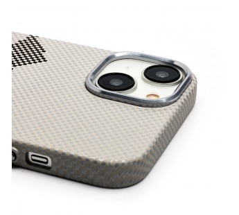Чехол-накладка Luxo Creative PC  для "Apple iPhone 13/iPhone 14" (125) (gray) (235877)#2074471