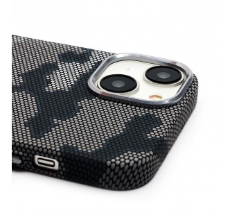 Чехол-накладка Luxo Creative PC  для "Apple iPhone 13/iPhone 14" (126) (black/gray) (235878)#2074469