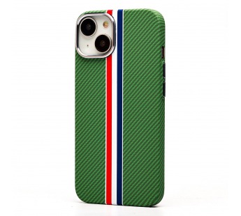 Чехол-накладка Luxo Creative PC  для "Apple iPhone 13/iPhone 14" (131) (green/multicolor) (235883)#2074464