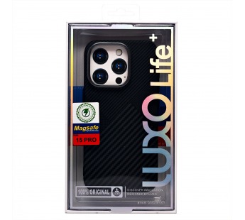 Чехол-накладка Luxo Creative PC  для "Apple iPhone 15 Pro" (122) (black) (235848)#2062974