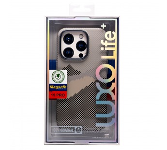 Чехол-накладка Luxo Creative PC  для "Apple iPhone 15 Pro" (125) (gray) (235851)#2062977