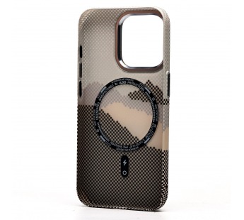 Чехол-накладка Luxo Creative PC  для "Apple iPhone 15 Pro" (125) (gray) (235851)#2070281