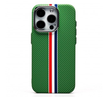 Чехол-накладка Luxo Creative PC  для "Apple iPhone 15 Pro" (131) (green/multicolor) (235857)#2070289