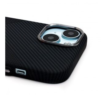 Чехол-накладка Luxo Creative PC  для "Apple iPhone 15" (122) (black) (235837)#2074417