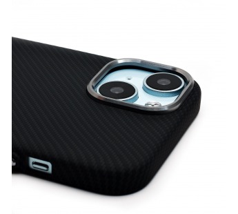 Чехол-накладка Luxo Creative PC  для "Apple iPhone 15" (123) (black) (235838)#2074418