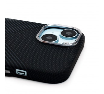 Чехол-накладка Luxo Creative PC  для "Apple iPhone 15" (124) (black) (235839)#2074420
