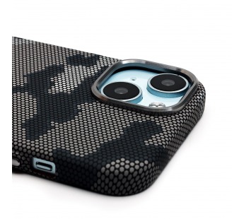 Чехол-накладка Luxo Creative PC  для "Apple iPhone 15" (126) (black/gray) (235841)#2074424