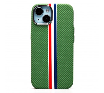 Чехол-накладка Luxo Creative PC  для "Apple iPhone 15" (131) (green/multicolor) (235846)#2070247