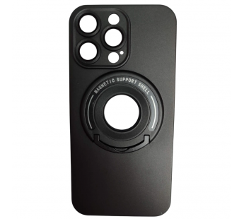 Чехол пластиковый iPhone 15 Pro Max ORION MagSafe выдвижная подставка черный#2062366