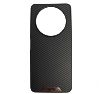 Чехол силиконовый Xiaomi Redmi А3/A3X/POCO C61 RiMBMAX карбон черный#2062543