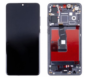 Дисплей для Huawei P30 (ELE-L29) модуль с рамкой Черный - OR (SP)#2121636