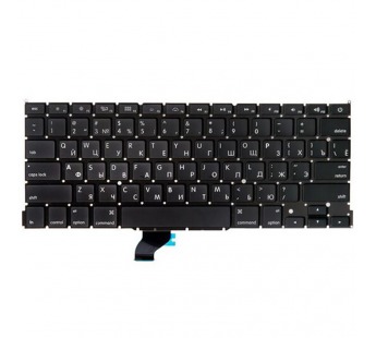 Клавиатура для ноутбука MacBook Pro 13" A1502 (2013-2015, прямой Enter RU) Черный#2071251