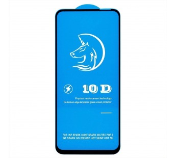 Защитное стекло Full Screen Activ Clean Line 3D для "Tecno Spark 30C 4G" (black) (237720)#2078749