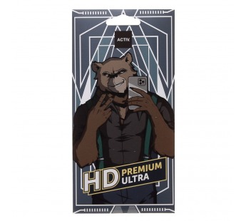 Защитное стекло Full Screen Activ Clean Line 3D для "Xiaomi Redmi 14C 4G/Poco C75 4G" (black(236882)#2102362