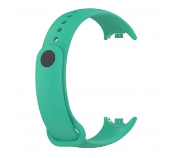 Ремешок - WB13 силикон на кнопке Xiaomi Mi Band 8 (dark green) (236228)#2065981