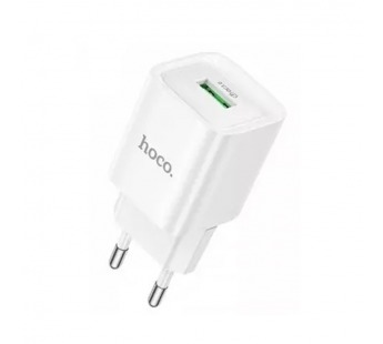 Адаптер Сетевой с кабелем Hoco C145A Charm USB 3A/18W (Micro USB/USB) (white) (236007)#2063400