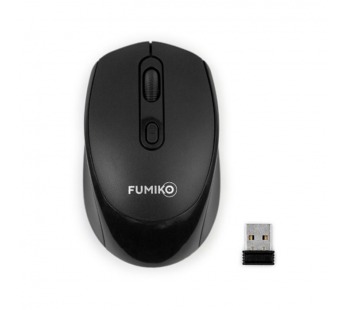 Беспроводная мышь FUMIKO CLICK черная#2062878