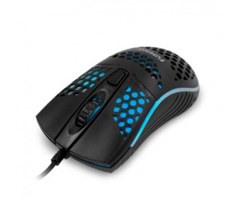 Проводная мышь FUMIKO PULSAR с подсветкой черная#2062932