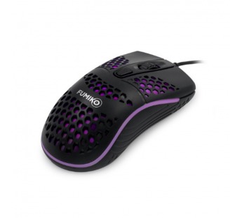 Проводная мышь FUMIKO PULSAR с подсветкой черная#2062933