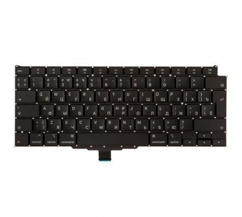 Клавиатура для ноутбука MacBook Air 13" A2179 (2020, Г-образный Enter RU) Черный#2071244