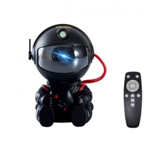 Ночник-проектор Космонавт малый "Звездное небо" черный#2141570