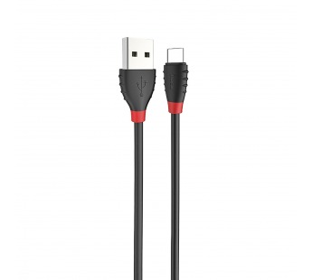 Кабель USB - Type-C Hoco X27 Excellent (повр. уп.) 120см 2,4A  (black) (235418)#2064868