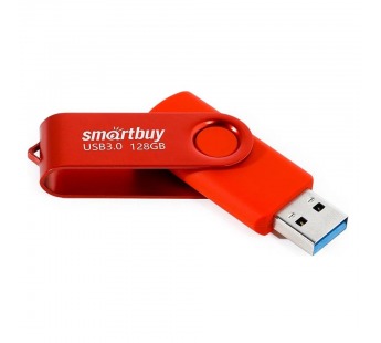 Флеш-накопитель USB 3.0 128GB Smart buy Twist Red Snake Edition#2063955