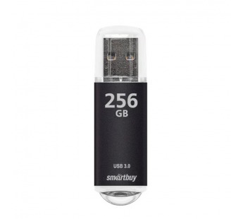 Флеш-накопитель USB 3.0 256GB Smart buy V-Cut Black#2063954