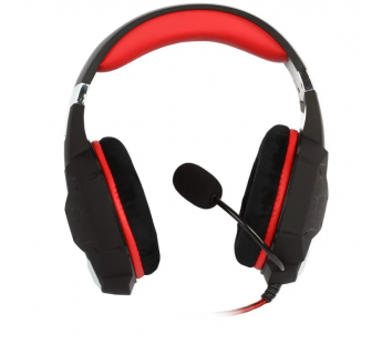 Гарнитура SmartBuy RUSH TAIPAN, динамики 50мм, велюровые амбушюры, вирт.звук 7.1, чер/кр (SBHG-3200)#2063969