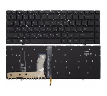 Клавиатура для HP EliteBook 1050 G1 черная с подсветкой#2064045