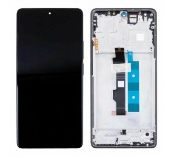 Дисплей для Xiaomi Redmi Note 13 Pro 4G (23117RA68G) модуль с рамкой Черный - OR (SP)#2080017
