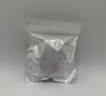 Чехол для наушников с дисплеем Silicone case, с карабином, пурпурный#2142771