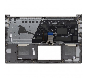 Топ-панель для ноутбука Asus VivoBook S15 М533UА серебро с подсветкой#2064488