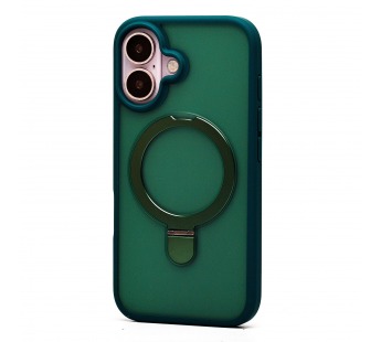 Чехол-накладка - SM088 SafeMag  для "Apple iPhone 16" (dark green) (236512)#2073165