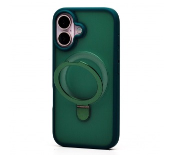 Чехол-накладка - SM088 SafeMag  для "Apple iPhone 16" (dark green) (236512)#2073166