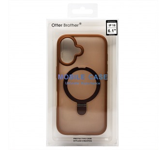 Чехол-накладка - SM088 SafeMag  для "Apple iPhone 16" (gold) (236511)#2109837