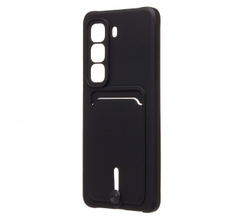 Чехол-накладка - SC304 с картхолдером для "Infinix Hot 50 4G" (black) (237574)#2139875